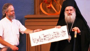 archbishop-atallah with eurig in edinburgh