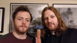 Sam Walton and Rev Daniel Woodhouse Photo credit: CAAT