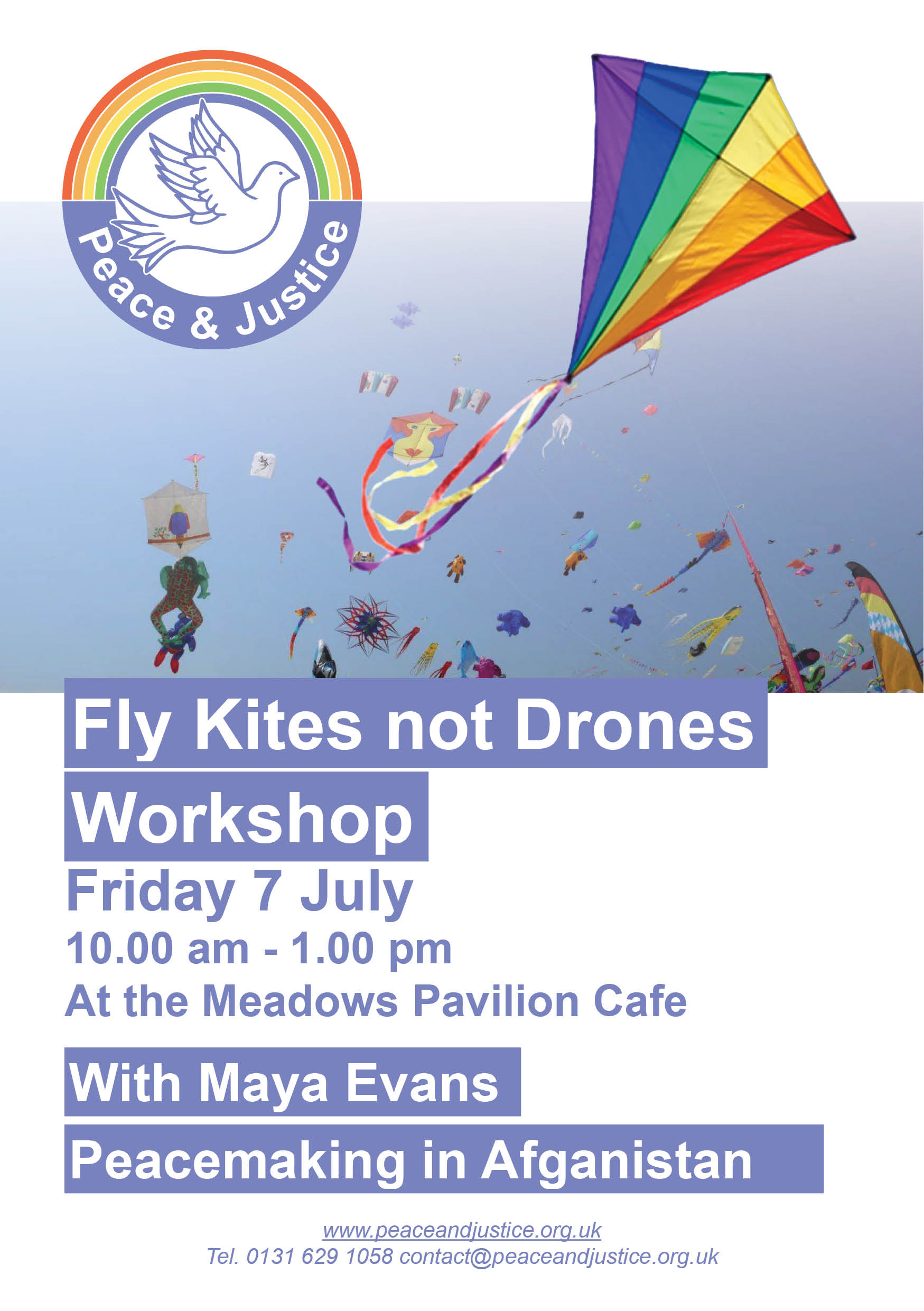 Fly Kites Not Drones Peace and Justice